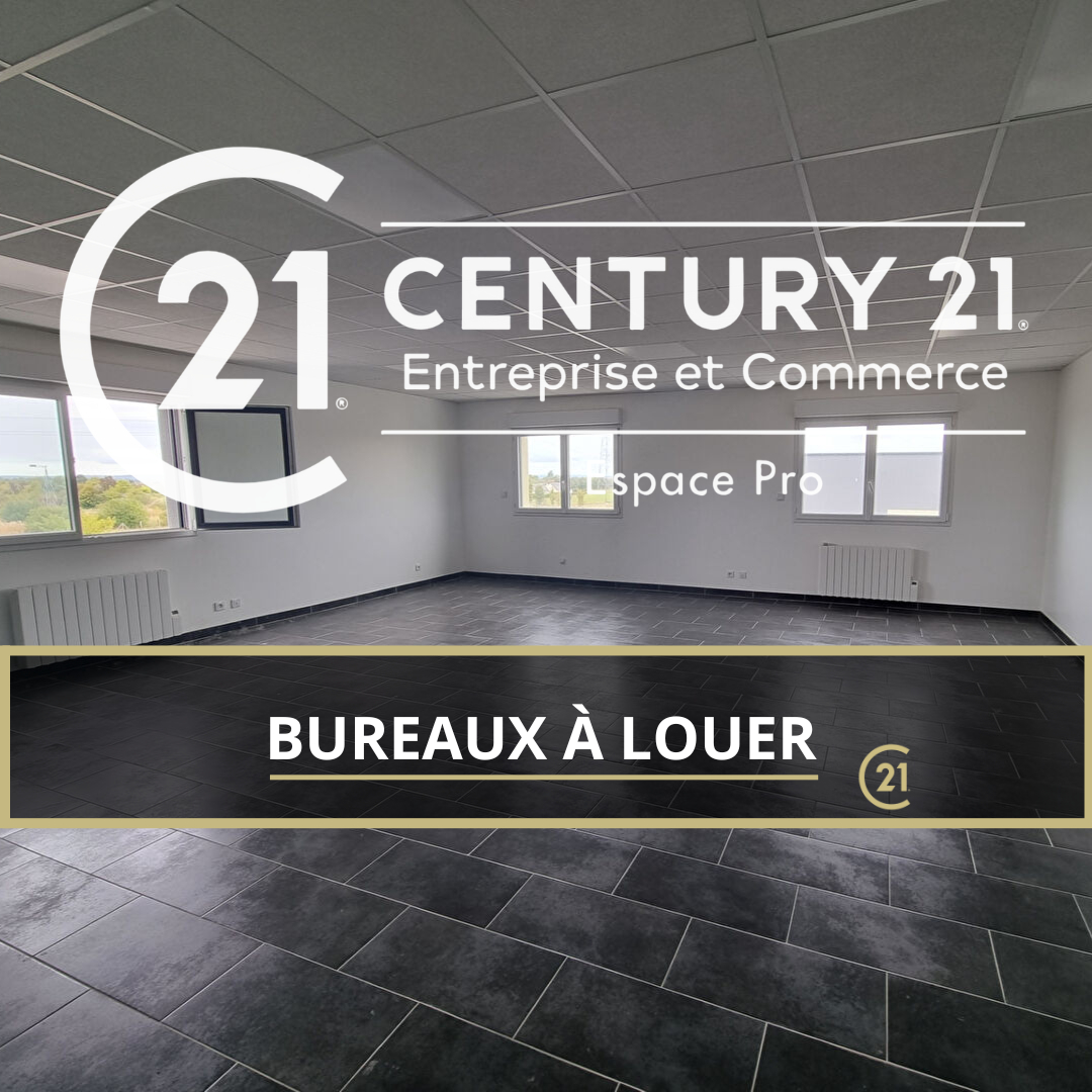 Sud de Caen – A LOUER – 90 m² de Bureaux