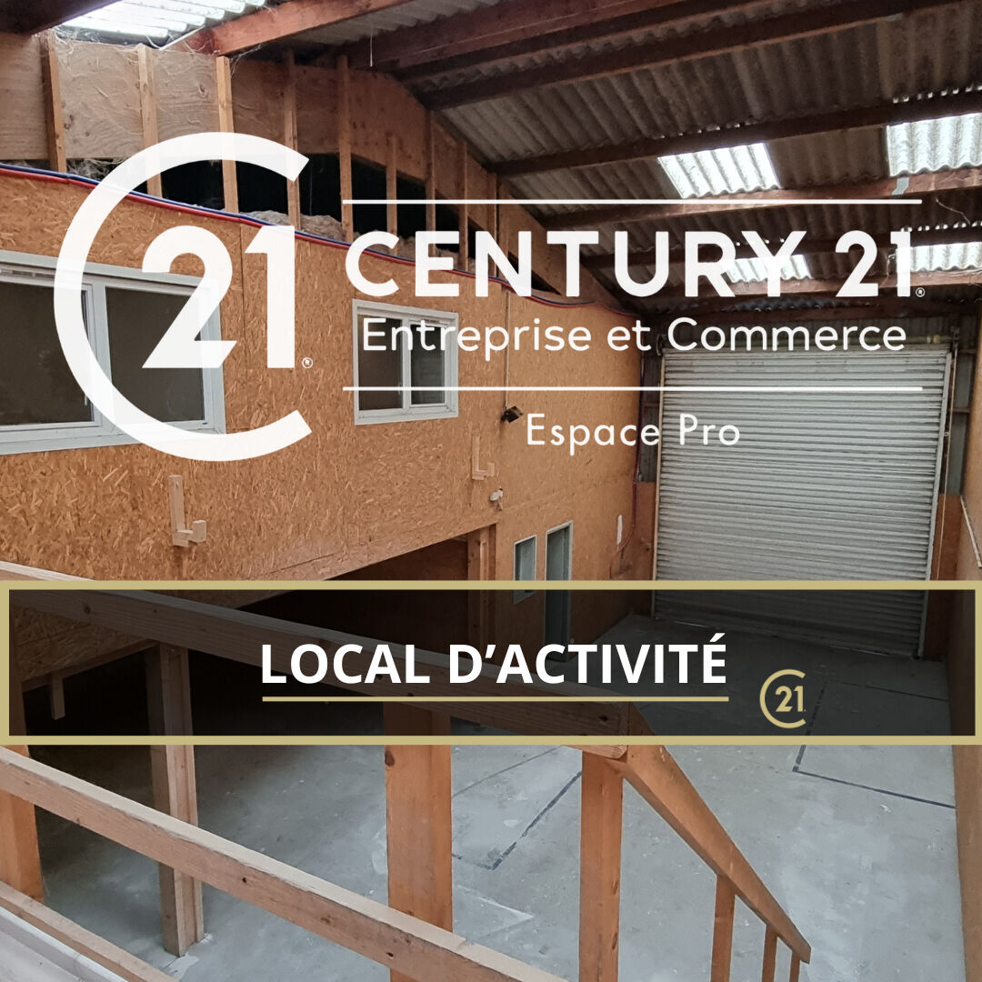 Ouest de Caen – A LOUER – 300 m² de locaux d’activités dont  environ 150 m² de Bureaux