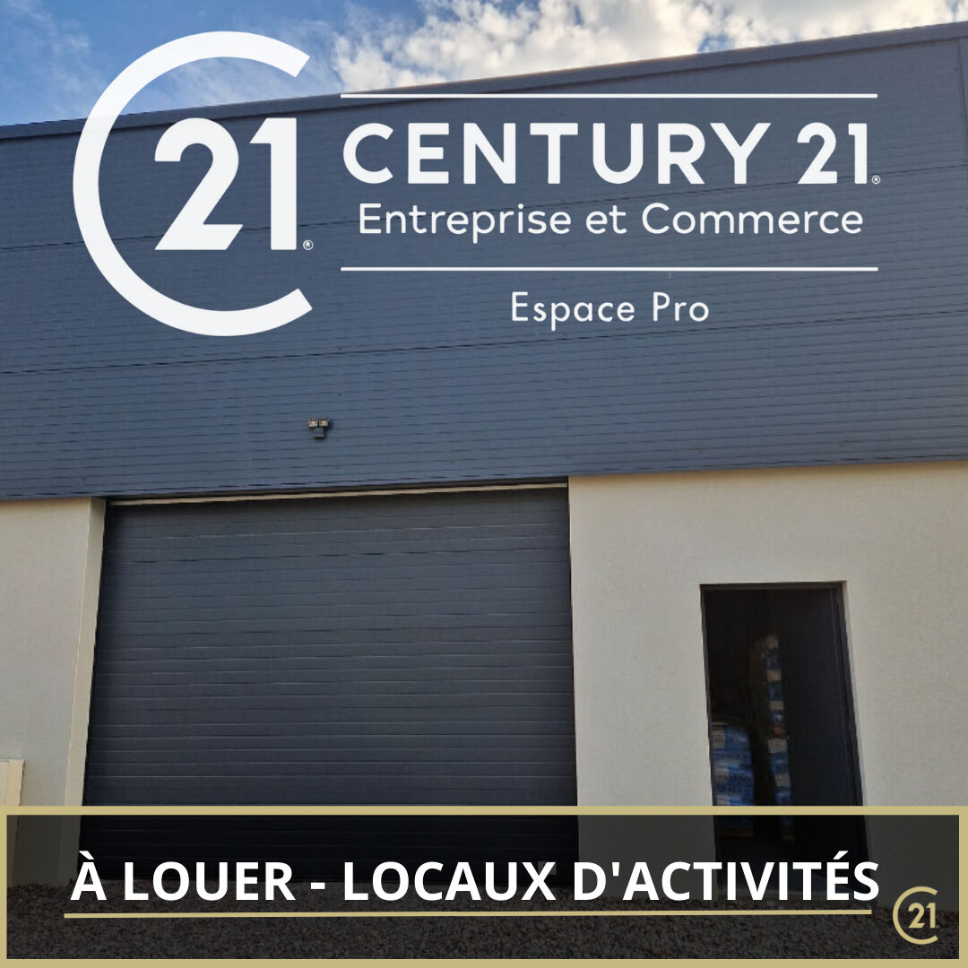 Sud de Caen – A LOUER – 100 m² de stockage avec porte sectionnelle