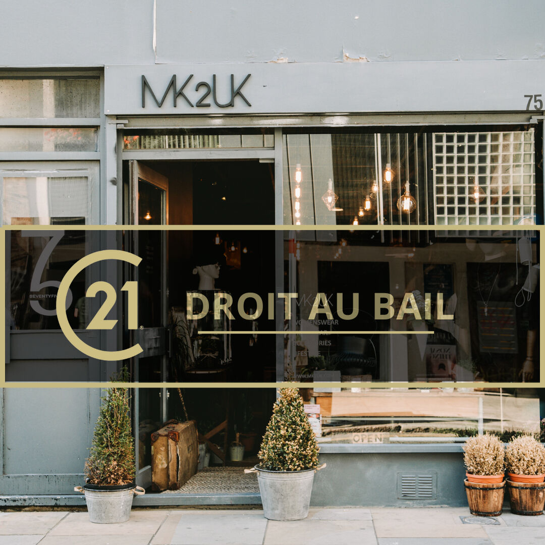 A vendre droit au bail de 56m² sur un axe passant piéton et voiture  CAEN