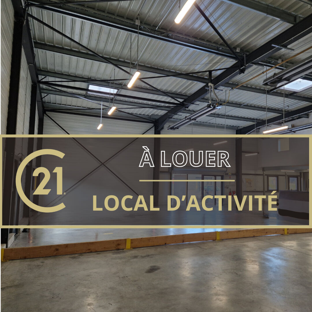 Sud de Caen – A LOUER – Environ 400 m² de locaux d’activités + mezzanine