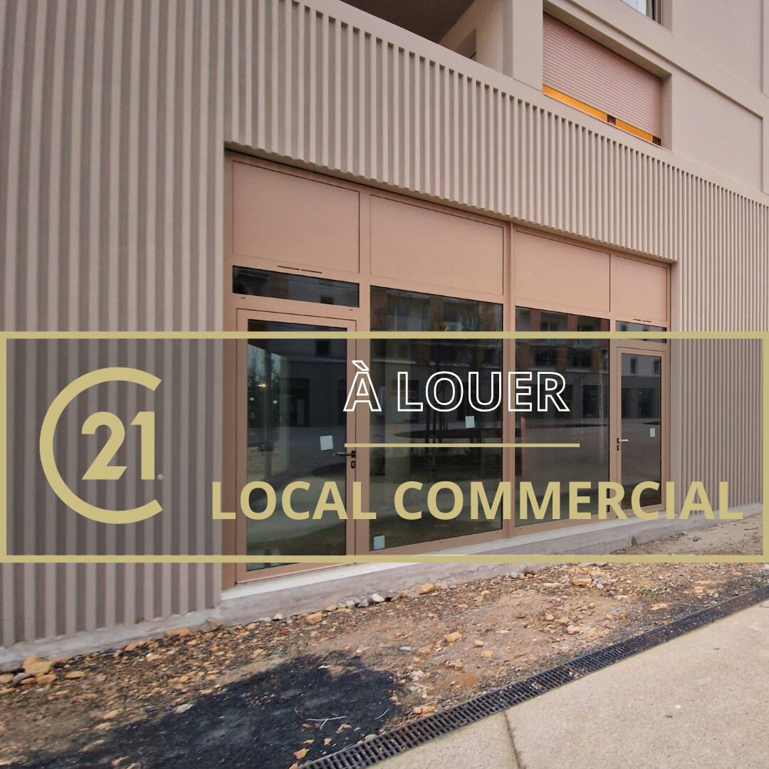 Sud de Caen – A LOUER  – Local commercial neuf  106.60 m²