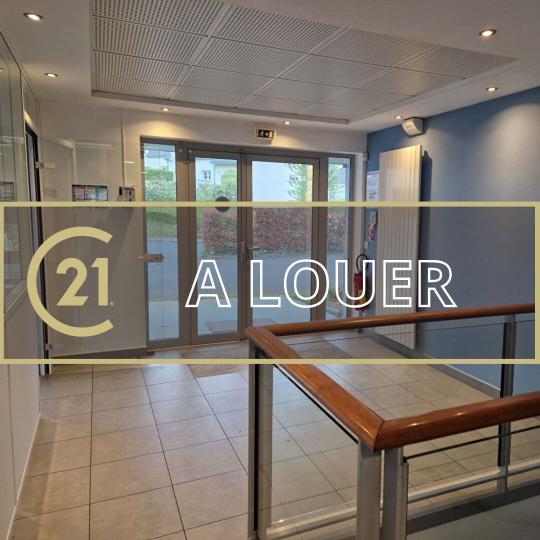 Ouest de Caen – A LOUER – 145 m² de bureaux aménagés + parking