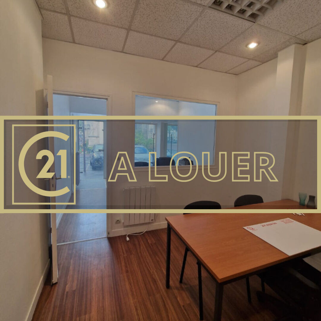 Caen centre  – A LOUER – local commercial avec vitrine d’environ 25 m²