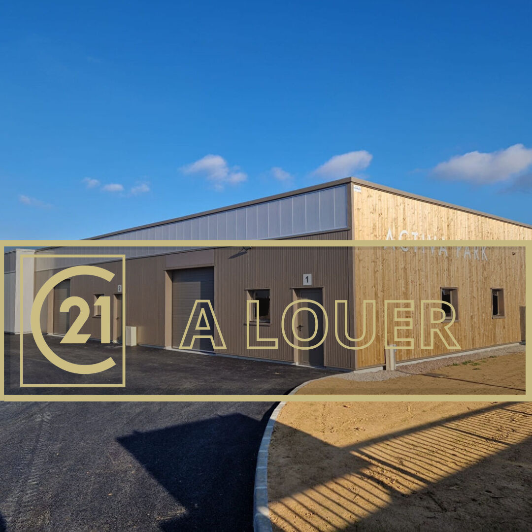 Douvres la Délivrande – A LOUER  – Environ 110 m² de locaux d’activités Neufs