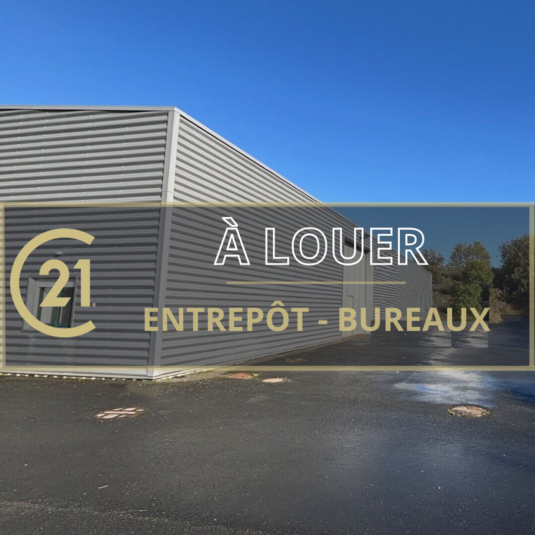(ENTREPOT / LOCAL INDUSTRIEL + BUREAUX) – OUEST DE CAEN – 600m² (2469m² DE TERRAIN) – 41500 HT/HC/AN